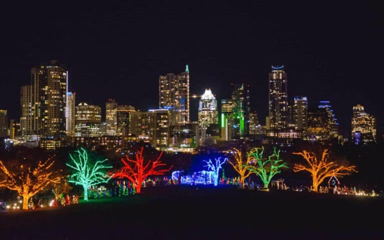 Austin Trail of Lights Extended Helicopter Tour