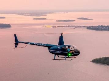 Boston Harbor Islands + Skyline Helicopter Tour