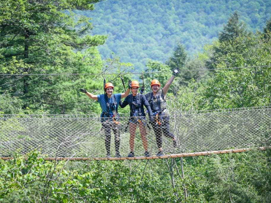 Bristol Mountain Zipline Canopy Tour