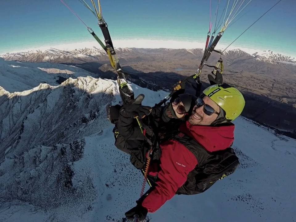 Coronet Peak Tandem Hang Gliding