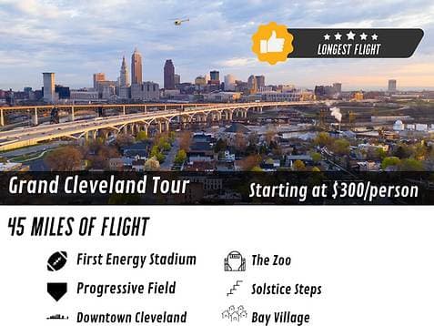 Cleveland Grand Helicopter Tour
