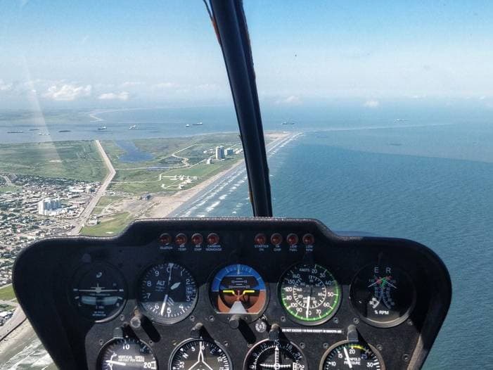 Great Value Beach Helicopter Tour - Galveston Helipad Location