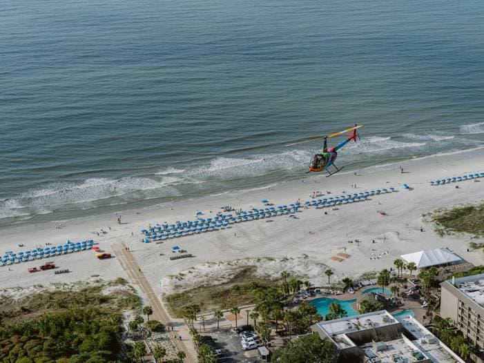 Hilton Head Heli Tours - Beach Bum