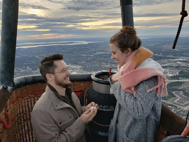 Hot Air Balloon Engagements