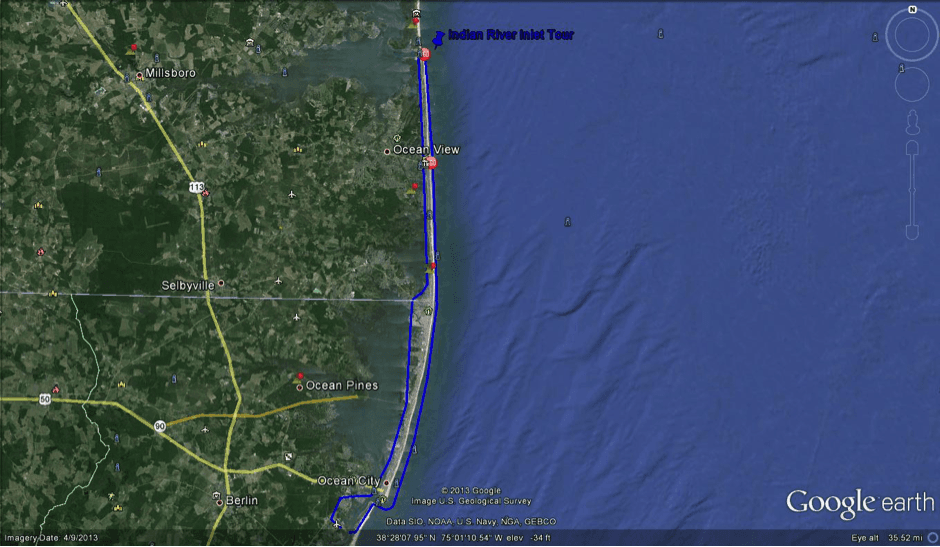 Indian River Inlet Helicopter Tour