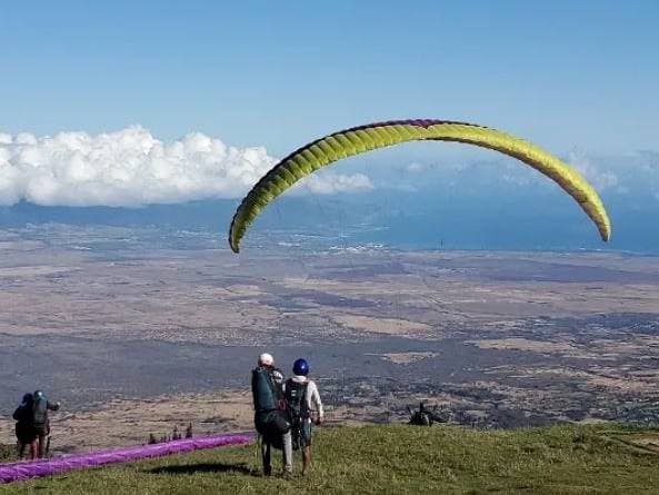 Maui Tandem Paragliding Fly
