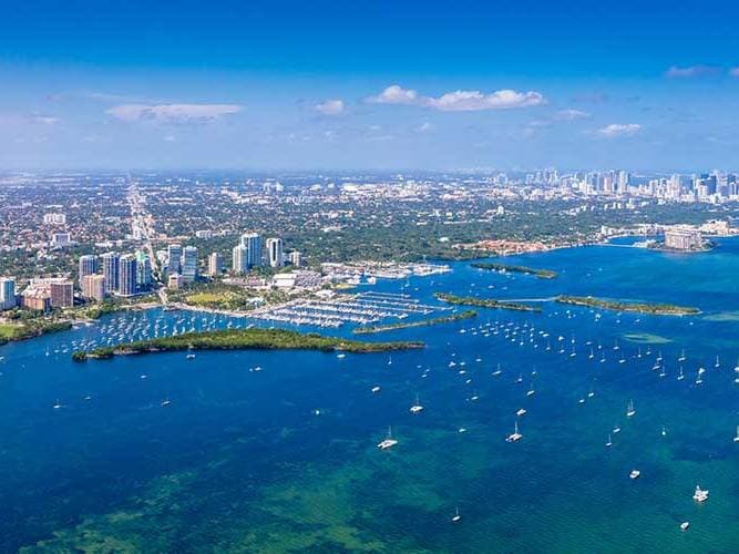 Miami Biscayne Bay Airplane Tour
