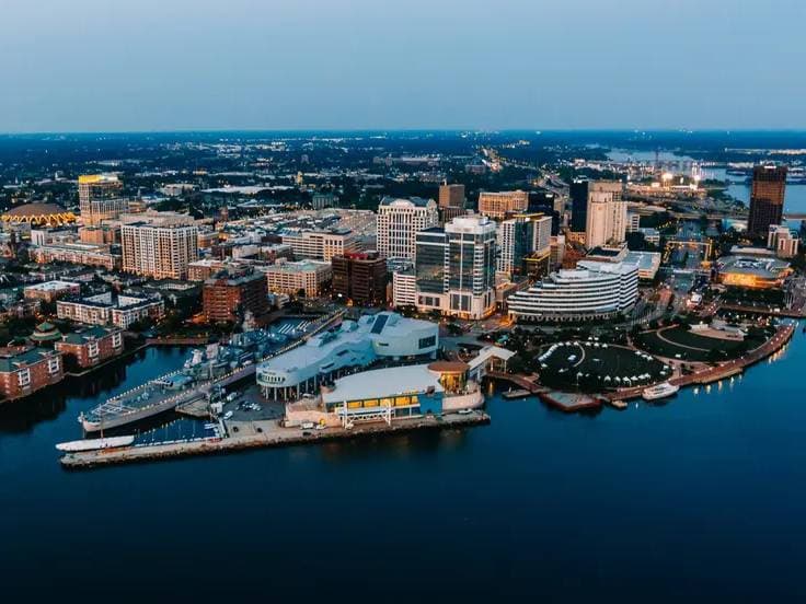 Norfolk & Dismal Swamp Helicopter Tour