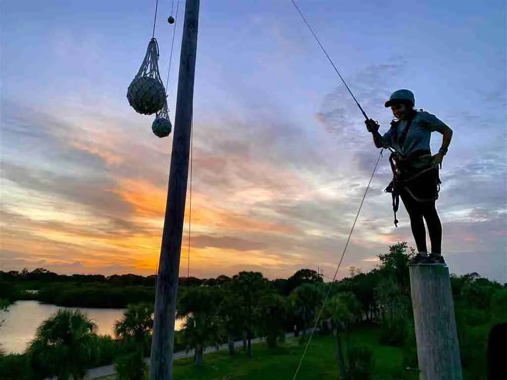 Oldsmar Sunset Zip Line Adventure