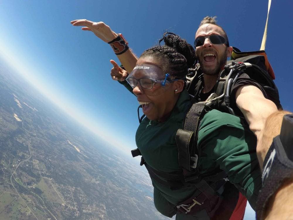 Tandem Skydiving in Salado