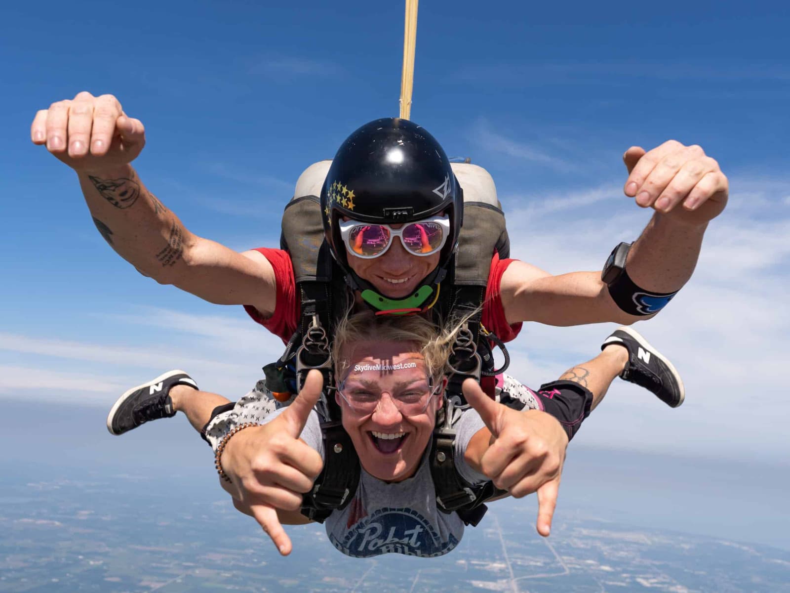 Tandem Skydiving with Skydive Midwest