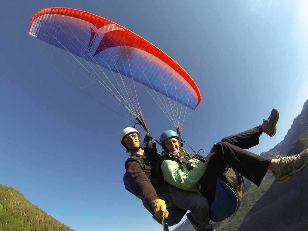 Telluride Tandem Paragliding Flights