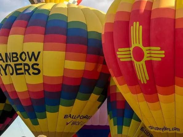 Albuquerque Hot Air Balloon Ride at Sunset