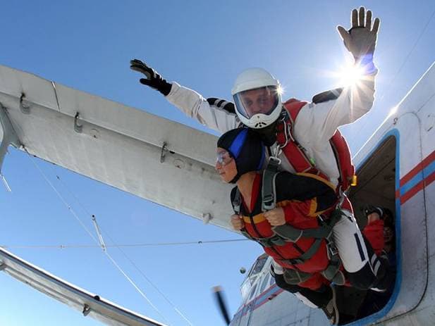 Atlanta Tandem Skydiving Jump