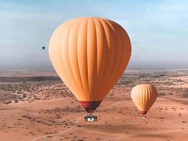 Atlas Mountains Hot Air Balloon Ride from Marrakech with Berber Breakfast and Desert Camel Experience — photo 1