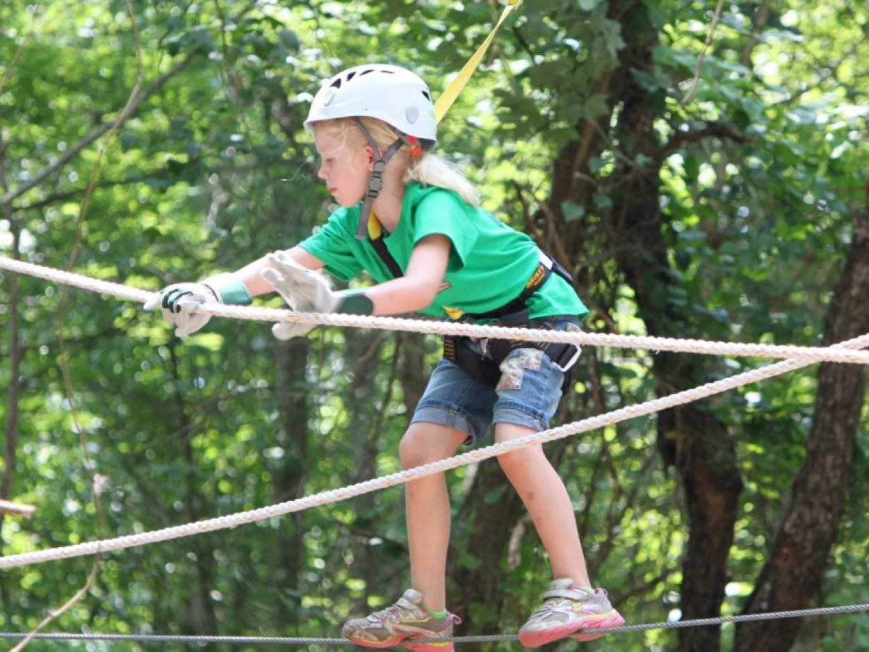 Baby Bear High Ropes Course