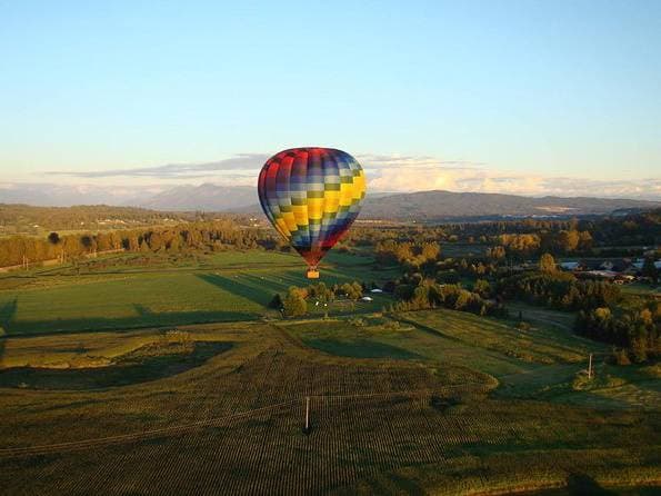 Cascade View Sunrise Balloon Ride