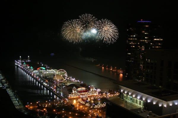Chicago Fireworks Helicopter Tour