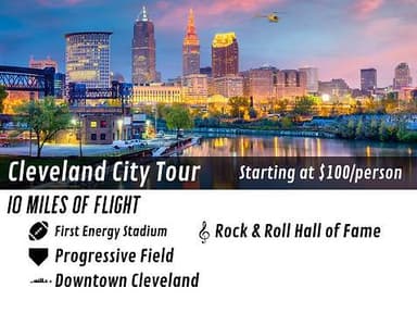 Cleveland Downtown Helicopter Tour — photo 1