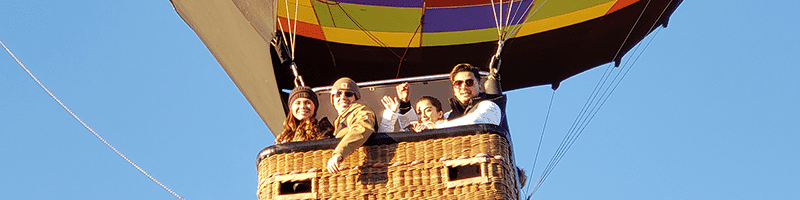 Dallas Shared Hot Air Balloon Flight