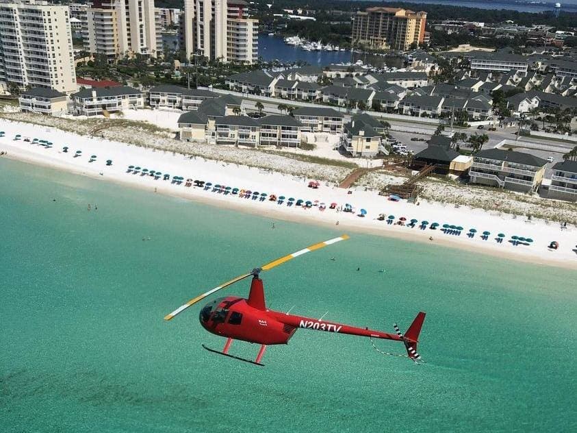 Destin Helicopter Tour - Dolphin Run