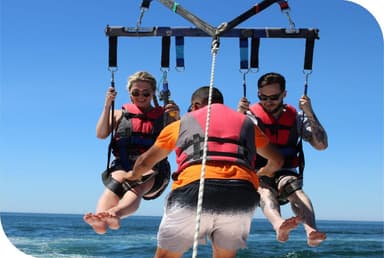 Gulf of Mexico Parasailing Ride in Destine — photo 2