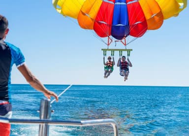 Gulf of Mexico Parasailing Ride in Destine — photo 8