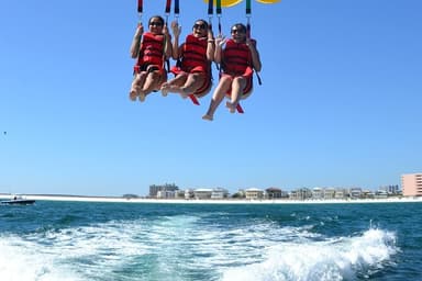 Parasailing in Destine With Pelican Adventures — photo 4