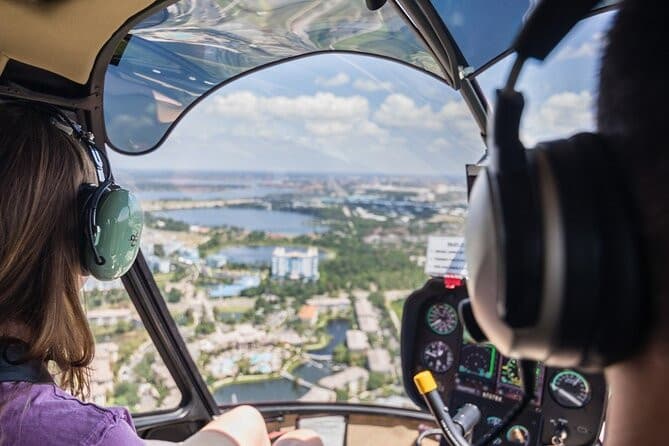 Above Theme Parks Helicopter Ride in Orlando