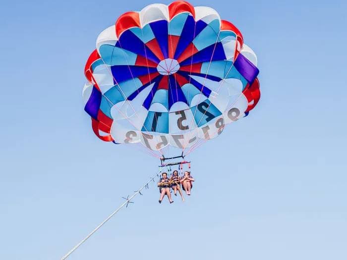 Gulf Shores Parasailing - Blue Sky