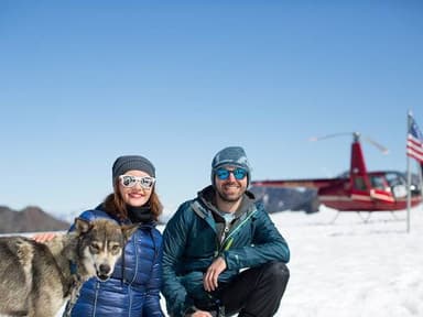 Helicopter and Glacier Dogsled Tour — photo 2