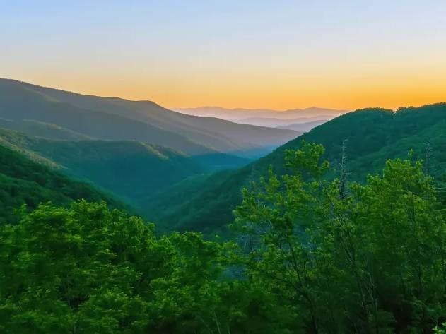 Helicopter Ride Blue Ridge Parkway in Asheville
