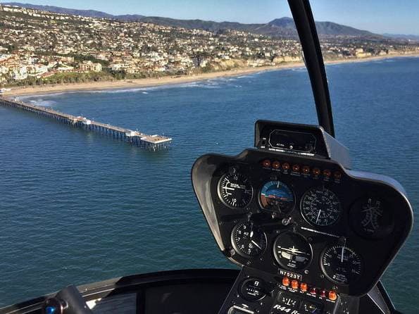 Helicopter Tour - Oceanside Harbor/Pier and back!