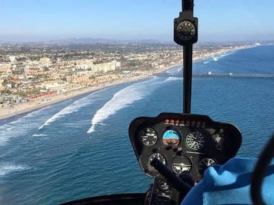 Helicopter Tour - Oceanside to La Jolla Cove and back! — photo 1