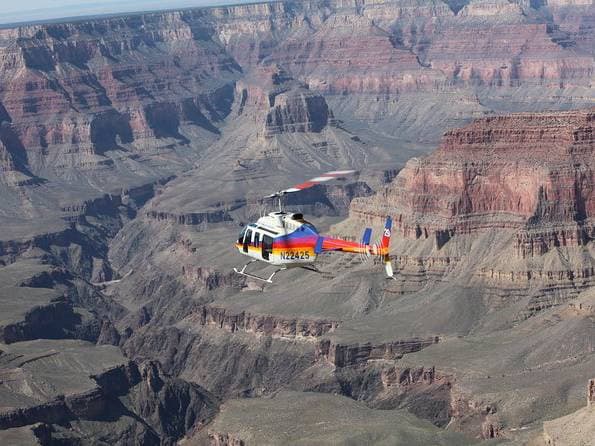Helicopter Tour of the North Canyon with Optional Hummer Excursion