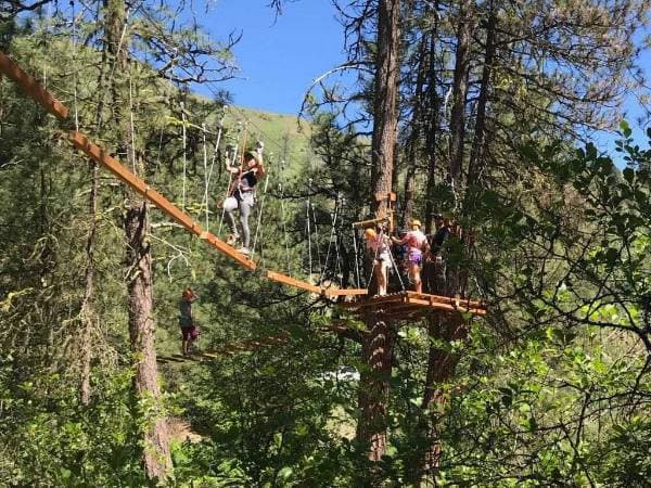Horseshoe Bend Zipline & Ropes Course Adventure
