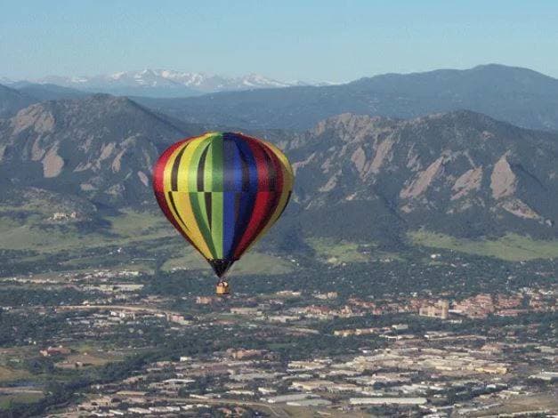 Hot Air Balloon Boulder