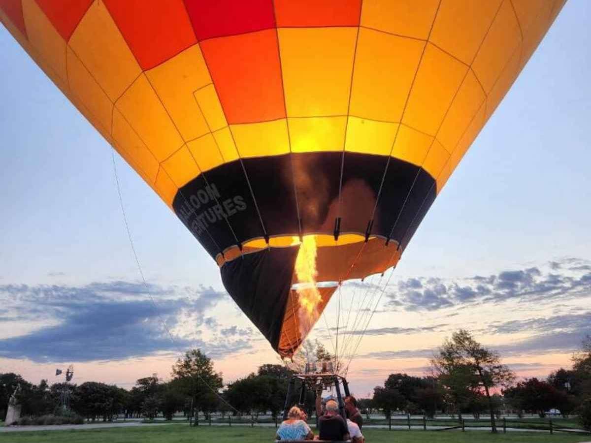 Hot Air Balloon Wedding Flights in Austin