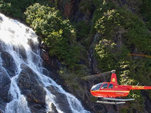 Ketchikan Helicopter Tour, Mahoney Falls