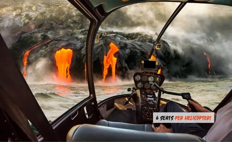 Kilauea Volcano & Wai‘nuenue Falls: Big Island Helicopter Ride