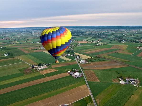 Lancaster County Hot Air Balloon Ride