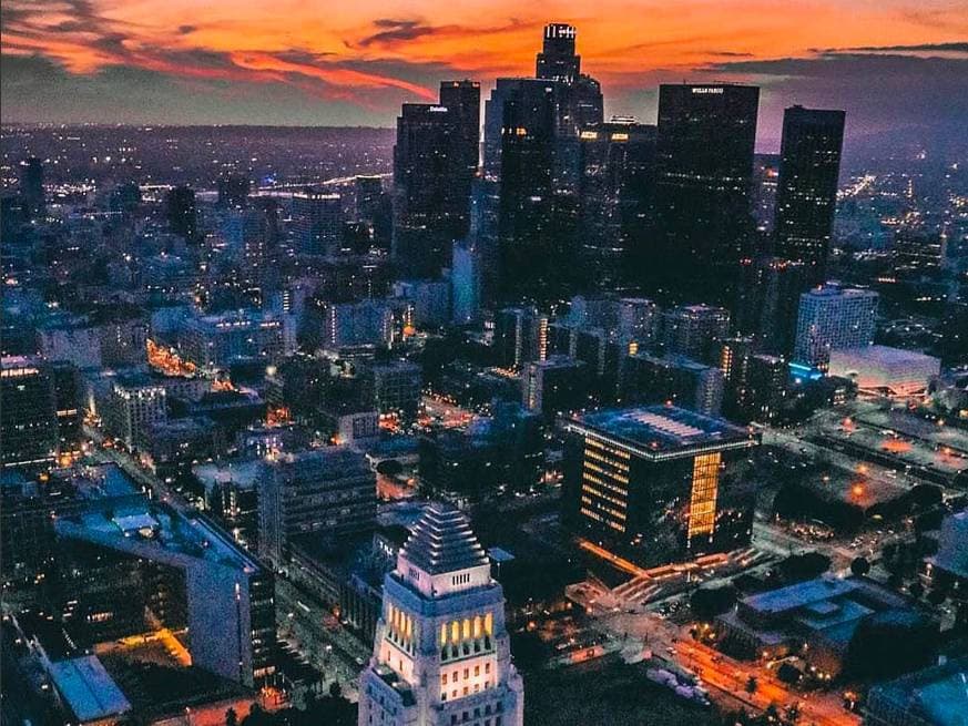 Los Angeles Helicopter Tour - DTLA Tour