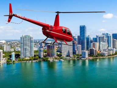 Luxurious Private Helicopter Tour with Champagne Toast in Miami — photo 1