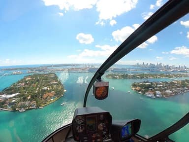 Luxurious Private Helicopter Tour with Champagne Toast in Miami — photo 2