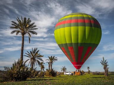 Marrakech Classic Hot Air Balloon Flight with Berber Breakfast — photo 1