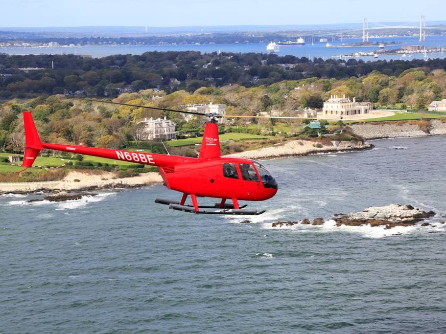 Newport Helicopter Bay Tour