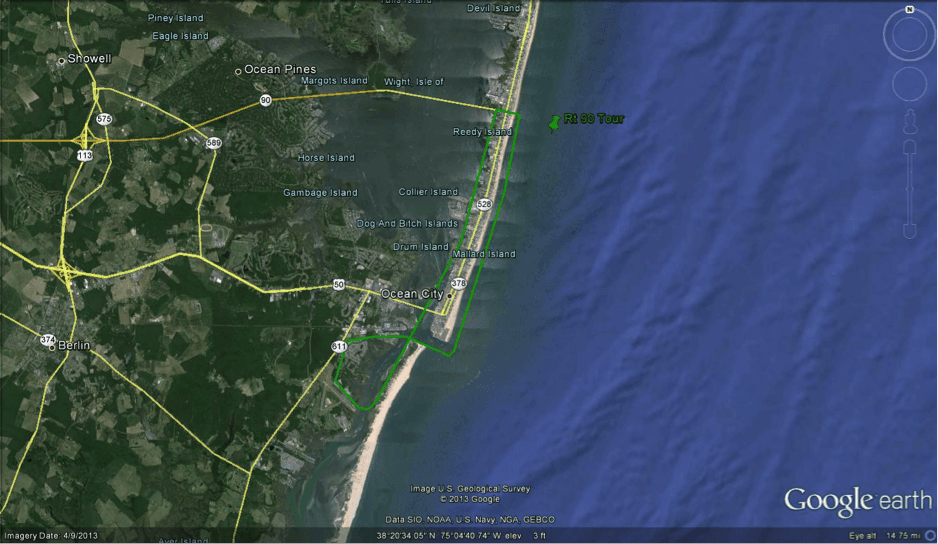 Ocean City Route 90 Bridge Helicopter Tour