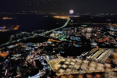 City Lights and Fireworks Helicopter Flight — photo 1