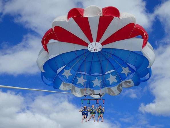 Parasail Flight at Madeira Beach