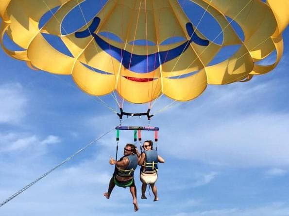 Parasailing Around Saint Pete Beach